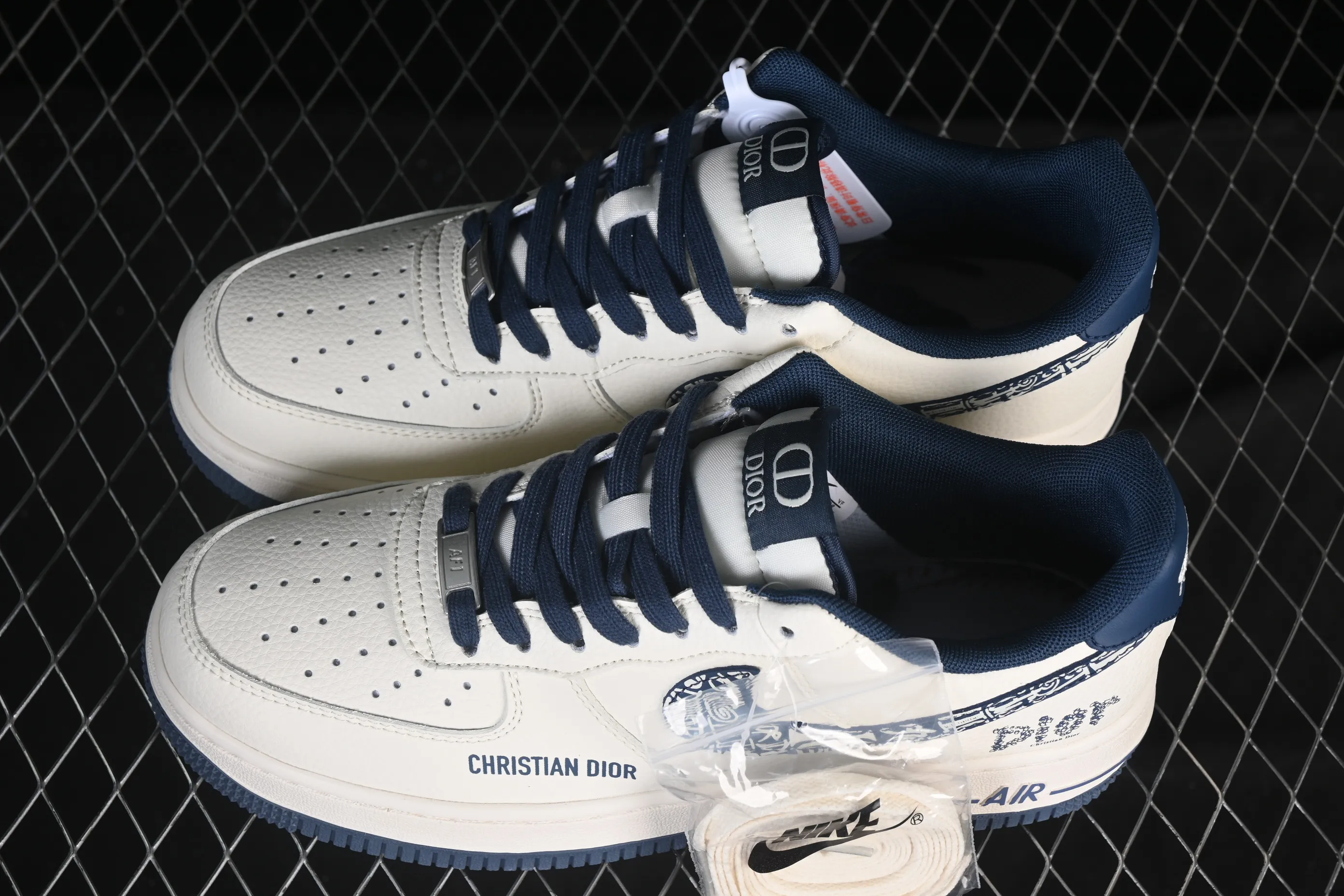 All categories Nk Air Force 1 Air Force series Nk Air Force 1 Low Air Force low-top Nike Air Force 1'07 Low Dior joint Milan carving Air Force 1 low-top casual sneakers XD2588-608